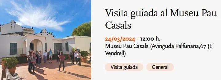 Visita guiada Museu Pau Casals